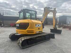 Excavadora sobre orugas JCB 85Z1 2018, venta de excavadora, motor Kohler, cilindro hidráulico Eaton con llave, motor de bomba de caja de cambios, engranaje PLC - Product Image 3