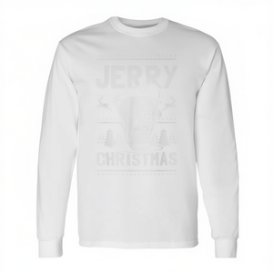 Camiseta de Manga Larga Jerry Christmas, Estilo Suéter Feo, Ropa Navideña - Product Image 2