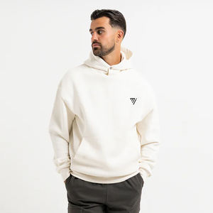 Sudadera con Capucha Deportiva para Hombre, Hombros Caídos, Corte Holgado, Sudadera con Capucha para Invierno, para Entrenamiento en el Gimnasio y Uso Diario Informal - Product Image 2