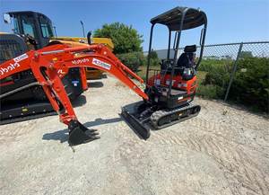 Mini-excavatrices sur chenilles Kubota KX057-5 d'occasion, capacité de la benne de 1,5 m³, poids de la machine de 564 kg, faible consommation de carburant, 1 an de garantie, à vendre - Product Image 3