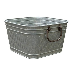 wholesale galvanized raised garden bed kit <b>rectangle</b> large metal flower planter bed or vegetable indoor outdoor decor - Product Image 1