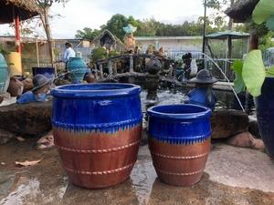 [Leo Nguyên Le] - Vente en gros de pots de fleurs en céramique vernissée pour l'intérieur et l'extérieur à prix avantageux pour le jardinage - Product Image 2