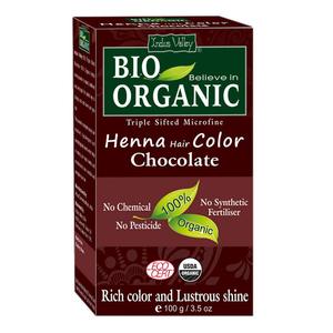 ย้อมผมเฮนน่าธรรมชาติได้รับการรับรองจาก GMP ผงสมุนไพรสีน้ำตาลช็อกโกแลต - Product Image 2