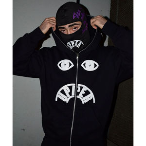 Sweats à capuche thermiques personnalisés fabricants de sweats à capuche couleur unie 100% coton épais poids lourd sweats à capuche surdimensionnés OEM - Product Image 5