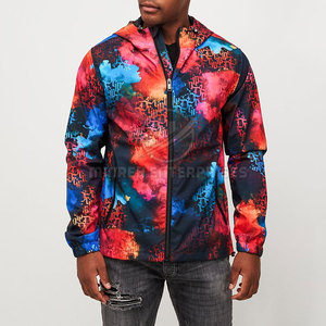 แจ็กเก็ตกันลมสำหรับผู้ชาย, เสื้อกันลมใส่สบายมีสไตล์สำหรับสวมใส่ในชีวิตประจำวัน - Product Image 1