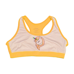 Soutien-gorge de yoga sublimé à maintien élevé, confortable, idéal pour l'entraînement physique et la gym, mignon et durable - Product Image 4