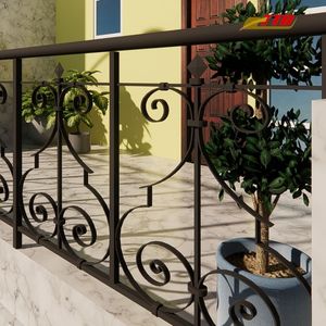 Stylish Modern Balcony <b>Railing</b> Designs for Villa Outdoor Spaces 1-Year Warranty Transforming Into a Beautiful Safe Retreat - Product Image 3