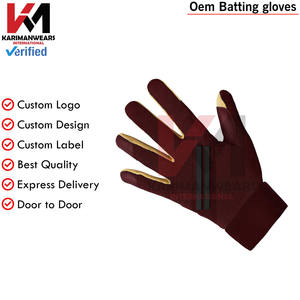 Guantes de bateo para jóvenes adultos Guantes de bateo de softbol de béisbol Premium Máximo rendimiento de agarre Guantes deportivos duraderos Adultos Adolescentes - Product Image 4