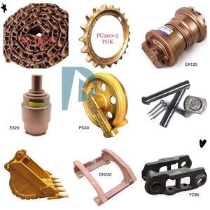 ราคาโรงงาน ลูกกลิ้งนำทางรถขุด ลูกกลิ้งบน อะไหล่ช่วงล่าง สำหรับ XCMG215 - Product Image 3