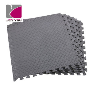 60x60cm Black Interlocking EVA Foam Gym/<b>Yoga</b> Sport Mat-10mm Thick 40 Degree Hardness Waterproof & Anti-Slip Unisex - Product Image 4