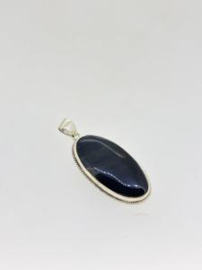 Collier pendentif élégant fait à la main en argent sterling 925 avec pierre précieuse naturelle de style ethnique, cadeau magnifique pour les fêtes - Product Image 2