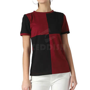 T-Shirt Femme Taille Personnalisée Meilleure Qualité T-Shirt Femme en Stock Nouveau Style le plus populaire T-shirts Femme - Product Image 5