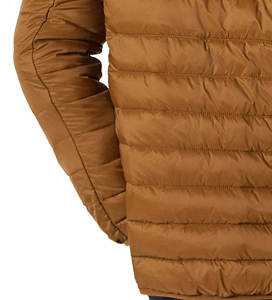 Vêtements décontractés Vestes bouffantes pour hommes en plein air épais 100% Polyester Bubble Bomber Vestes bouffantes avec marque privée - Product Image 6