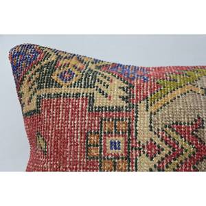 Almohada Kilim Vintage Bohemia Multicolor de 16x36 pulgadas, almohada decorativa de seda de lujo con estampado de retazos tejidos para decoración de Navidad - Product Image 2