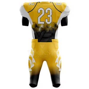 Uniforme de Fútbol Americano Juvenil, Tela Suave, Diseño Transpirable, Perfecto para Equipos Escolares y Uso al Aire Libre - Product Image 3