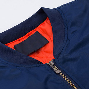 Chaqueta Bomber de alta calidad para hombre, cuello levantado, cierre de Jersey, transpirable, cómoda para uso en exteriores, la mejor calle de invierno - Product Image 4