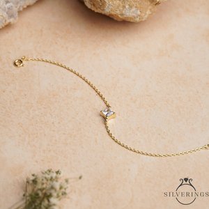 NOVAMART Fine Silverings 925 Sterling <b>Silver</b> Delicate Darling <b>Bracelet</b> Star Shaped Pattern Wholesale Export - Product Image 4