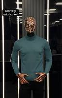 Suéter informal de otoño para hombre para cuello Polo manga larga cremallera cálido calor Cachemira Mohair estampado Jacquard Logo botón raya letra