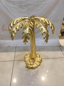 ขาตั้งต้นอินทผลัมอะลูมิเนียมงานแฮนด์เมด ดีไซน์อินเดียใหม่ คุณภาพสูง สำหรับตกแต่งบ้านและโรงแรม  ขั้นต่ำในการสั่งซื้อน้อย - Product Image 4