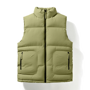 Offre Spéciale mode Style Streetwear sans manches fermeture éclair pliable bouffant veste gilet pour hommes nouvelle haute qualité respirant et durable - Product Image 2