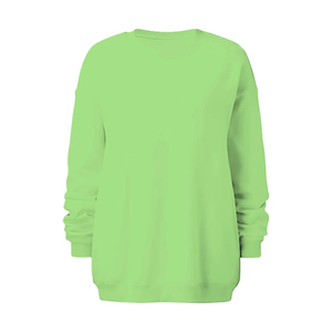 Saison d'hiver Utiliser des sweatshirts surdimensionnés pour femmes Pull col rond à l'avant Pull ample en polaire avec service OEM - Product Image 5