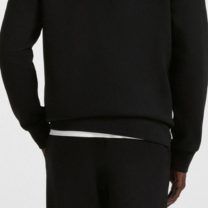 Sudadera con Capucha de Color Sólido con Bolsillos Laterales para Hombre, Diseño con Cierre de Cremallera, Precio al por Mayor con Mangas Completas para Compradores al por Mayor con Logotipo - Product Image 6