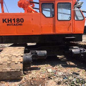 รถเครนไฮดรอลิกแบบตีนตะขาบ HitachiKH180 มือสอง ขนาด 50 ตัน บูมแบบตาข่าย 58 เมตร แบรนด์ญี่ปุ่นแท้ ชั่วโมงการทำงานต่ำ ได้รับการรับรองมาตรฐาน CE - Product Image 3