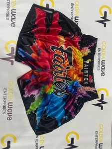 Pantalones Cortos de Muay Thai Fairtex Hechos a Medida de Alta Calidad, Nuevo Diseño Impreso, Pantalones Cortos de MMA para Boxeo Profesional, Gimnasio, Artes Marciales - Product Image 2