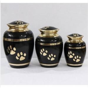 Cercueils et urnes commémoratifs en métal de qualité supérieure pour chats et chiens Urnes de crémation pour cendres - Product Image 5