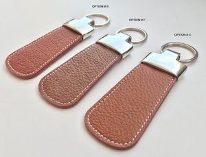 Porte-clés de couleur marron personnalisé - Product Image 4