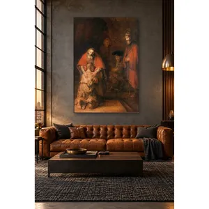 Fida Rembrandt Le retour du fils prodigue Impression sur toile - Product Image 5