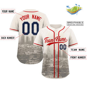 Jersey de Béisbol para Hombre, Superventas, Ropa Deportiva de Poliéster Suave, Uniformes Transpirables, Tallas Grandes, Jersey de Equipo Personalizable para Adultos - Product Image 2