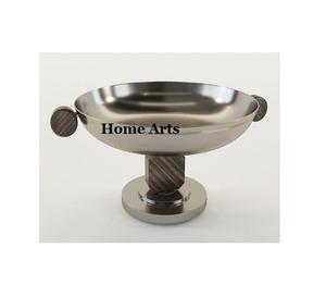 ชามเสิร์ฟอาหารอลูมิเนียมดีไซน์รูปใบไม้พร้อมช็อคโกแลตสีทอง - Product Image 2