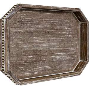 Elegant Design Handmade Mango Wood Towel Holder <b>Vanity</b> Tray and <b>Makeup</b> Organizer Handcrafted Wooden Serving Tray at Low Price - Product Image 4