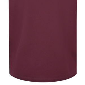 100% ผ้าฟลีซสำหรับผู้ชายผ้าฝ้ายย้อมสีล้วนสีแดงเข้มเป็นมิตรต่อสิ่งแวดล้อมสำหรับเสื้อผ้าลำลองออกแบบโลโก้ได้ตามต้องการ - Product Image 6