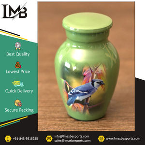 Widely Selling Good Quality <b>Funeral</b> <b>Supplies</b> Customized Logo Memorial Ashes Urn/ Keepsake Cremation Urns From Indian Supplier - Product Image 5