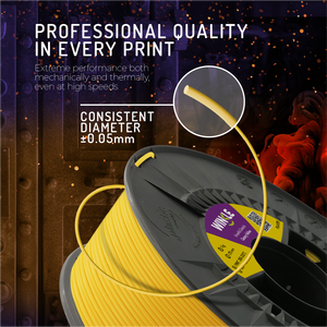 Filamento WINKLE PLA PRO 1.75mm 1kg para Impresora 3D FDM, Resistencia Térmica Superior 95C HDT, Fabricación Europea, Tolerancia de 0.05mm, Fácil de Usar - Product Image 3