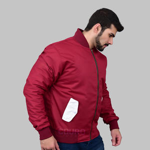 Broderie personnalisée patchs en chenille coque souple coque dure blouson aviateur avec col montant veste Streetwear - Product Image 3