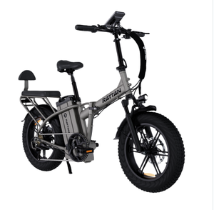 Bicicleta Eléctrica Plegable BEST BUY LM-Ultra con Cuadro de Ratán, 1000W, 48V, 40.5AH, Velocidad Máxima 52Km/h, Largo Alcance 200Km, Freno Hidráulico - Product Image 1