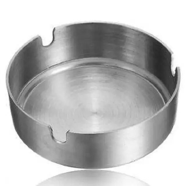 Custom Ash Tray Metal Ashtray Stainless Steel Smoking Cigar Ashtray High Quality Steel Products For Sale