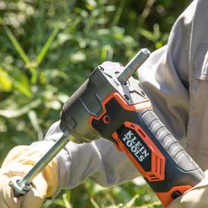 Kit de Llave de Impacto Eléctrica Compacta de 21V, 300 Ft-lb, con Baterías, Cargador y Estuche de Transporte, Diseño de Ángulo Recto - Product Image 2