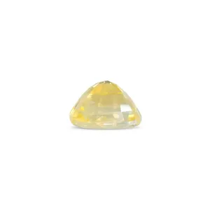 Saphir Jaune Naturel (Pukhraj) 4,52 Carats, Taille Émeraude Facettée, Pierre Libre, Matériau de Gemme Rouge Similaire à l'Alexandrite et à l'Aigue-marine - Product Image 2