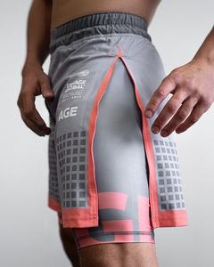 Shorts de boxe et MMA imprimés par transfert thermique, motif léopard, nouvelle collection, unisexe, légers et extensibles à 100 %, vente chaude - Product Image 6