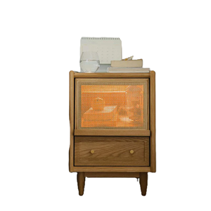 Juego de Muebles de Dormitorio de Ratán Moderno de Alta Calidad, Mesita de Noche con Cajón, Decoración para el Hogar Hecha a Mano, Venta al por Mayor en Vietnam - Product Image 3