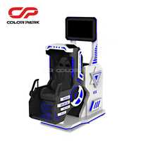 Parc coloré De Luxe 9d vr Jeu Machine Simulateur Réalité Virtuelle Arcade 9d vr Oeuf Chaise Vol Simulateur Jeu Machine