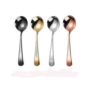 Lave-vaisselle universel de luxe en vrac couverts de table ensemble d'ustensiles de service en acier inoxydable plaqué argent pour le dîner de mariage à l'hôtel - Product Image 2