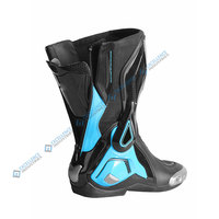 Botas de Motocicleta Impermeables y Cómodas con Almohadilla para Cambio de Marchas y Suela de Agarre Fuerte para Conducir en Invierno