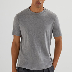 Camiseta de Algodón 100% para Hombre, Personalizable al por Mayor, 220 GSM, Corte Regular, Color Liso, Cuello Redondo - Product Image 5