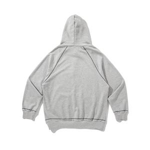 Ensemble de survêtements unisexes en molleton 100% coton, sweat-shirts à capuche et pantalons de survêtement, streetwear d'hiver lavé - Product Image 2