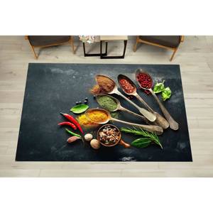 Tapis de cuisine aux motifs indiens modernes, antidérapant, tapis fin non tissé - Product Image 3